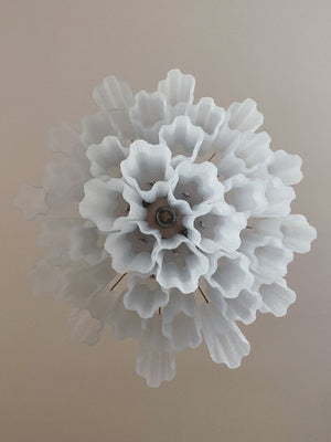 Murano Chandelier – 36 tubes – Matte white - Zonesus