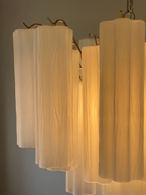 Murano Chandelier – 36 tubes – Matte white - Zonesus