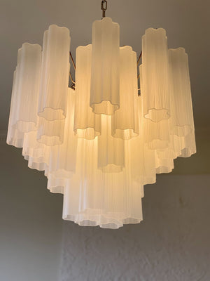 Murano Chandelier – 36 tubes – Matte white - Zonesus