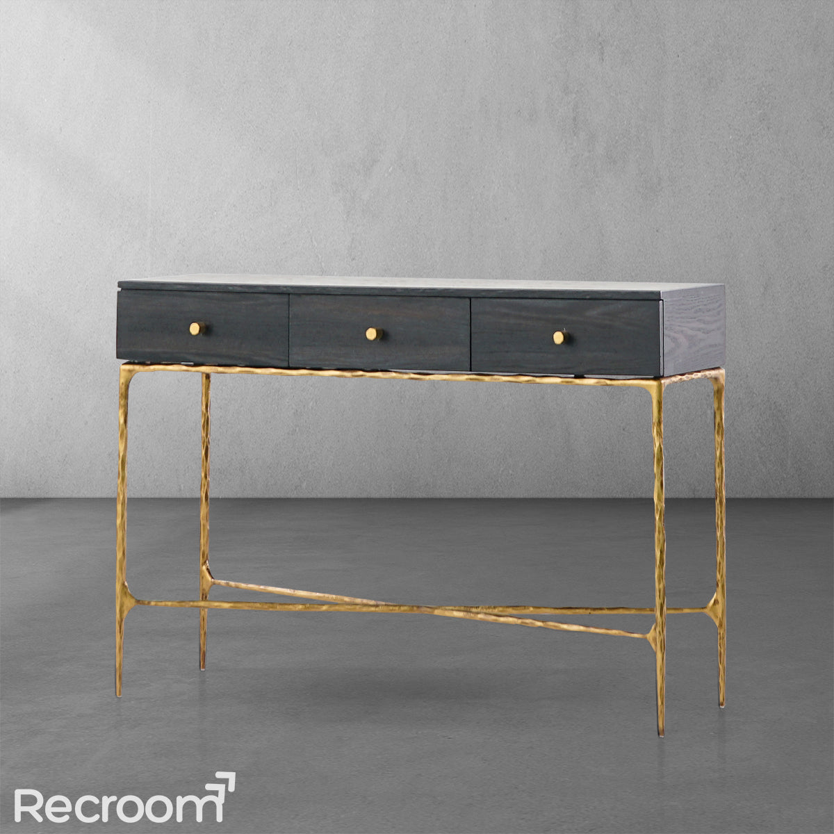 Thaddeo 3 Drawer Desk - Zonesus