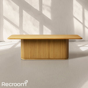 Finn Wood Dining Table - Zonesus