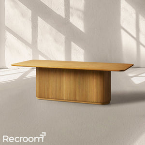 Finn Wood Dining Table - Zonesus