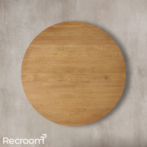 Finn Round Wood Dining Table - Zonesus