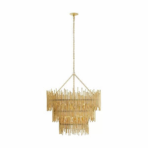 Althely 12 Lights 3- Tier Chandelier - Zonesus
