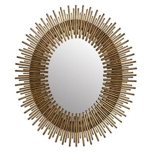 Althely Oval Wall Mirror - Zonesus