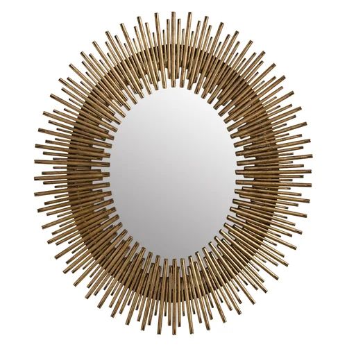 Althely Oval Wall Mirror - Zonesus