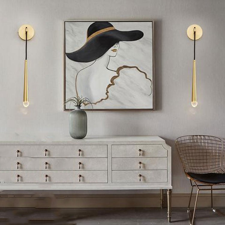 Aquitaines Linear Wall Sconce 5" - Zonesus