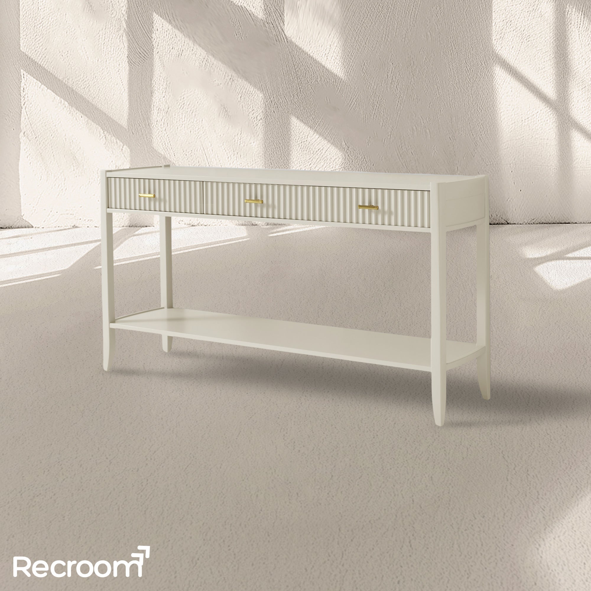 Luis 3-Drawer Console (60'') - Zonesus