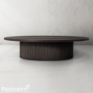Muelho Round Wood Coffee Table - Zonesus