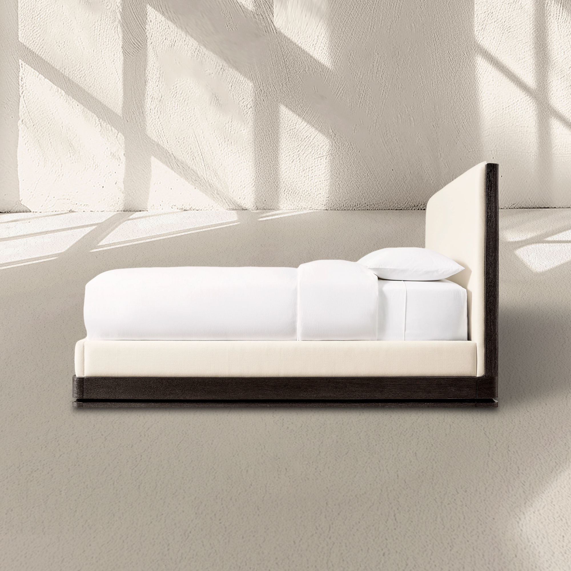 Linet Upholstered Panel Bed - Zonesus