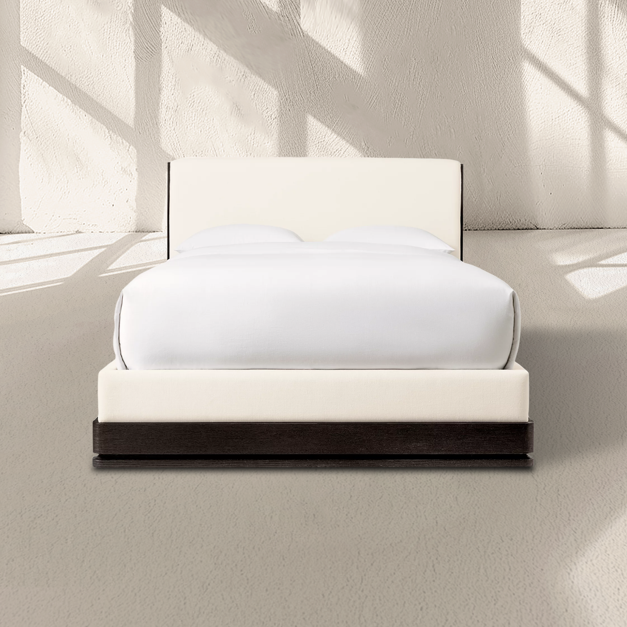 Linet Upholstered Panel Bed - Zonesus