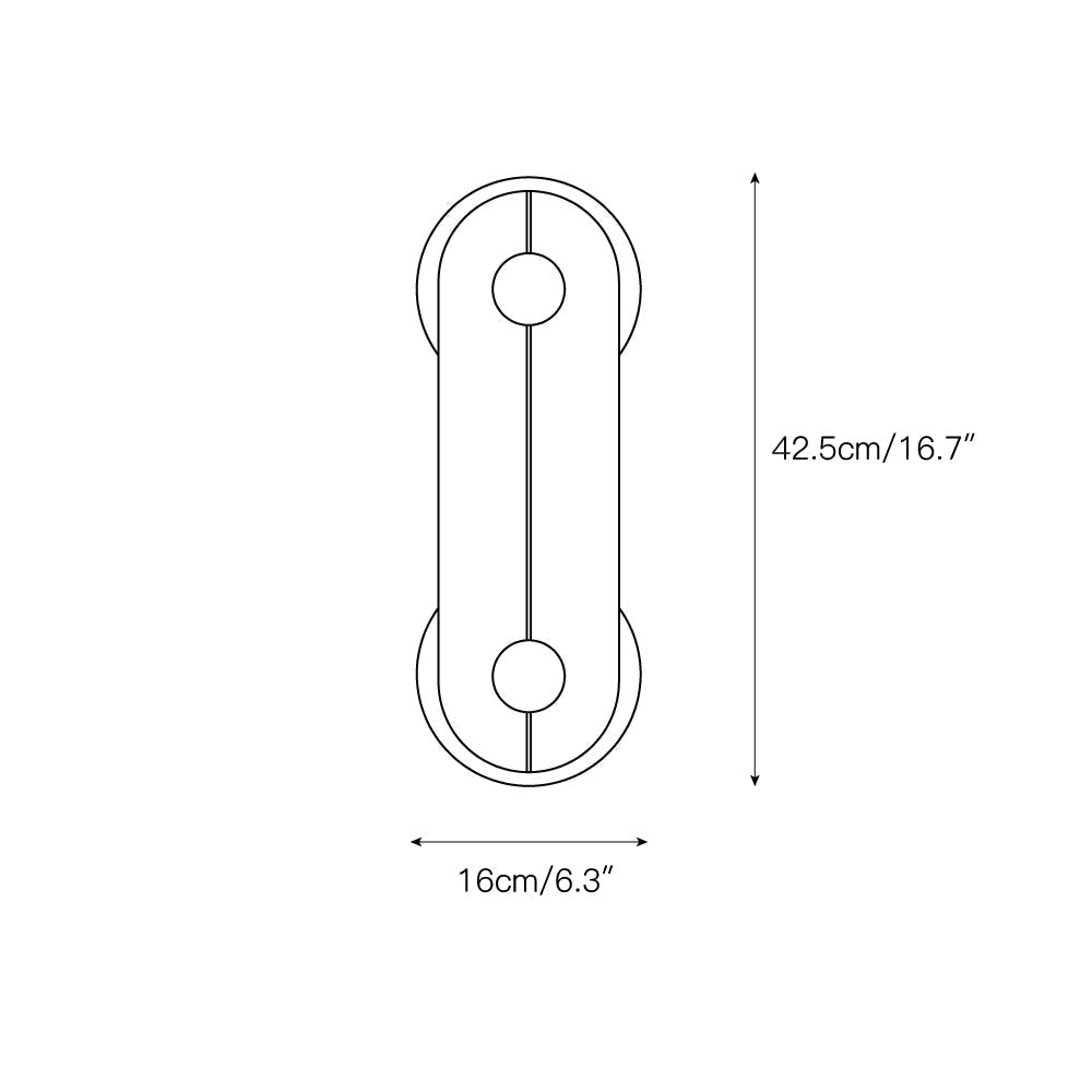 Brace Alabaster Wall Lamp - Zonesus