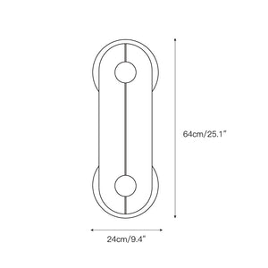 Brace Alabaster Wall Lamp - Zonesus