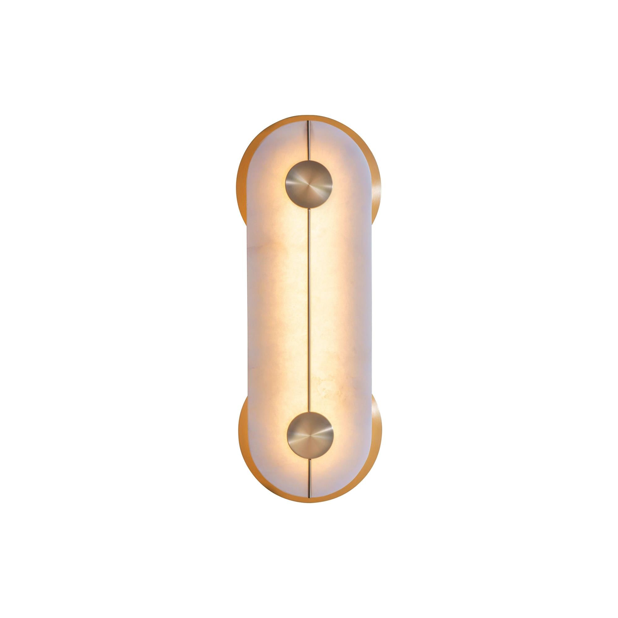 Brace Alabaster Wall Lamp - Zonesus