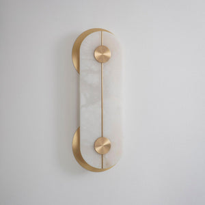 Brace Alabaster Wall Lamp - Zonesus