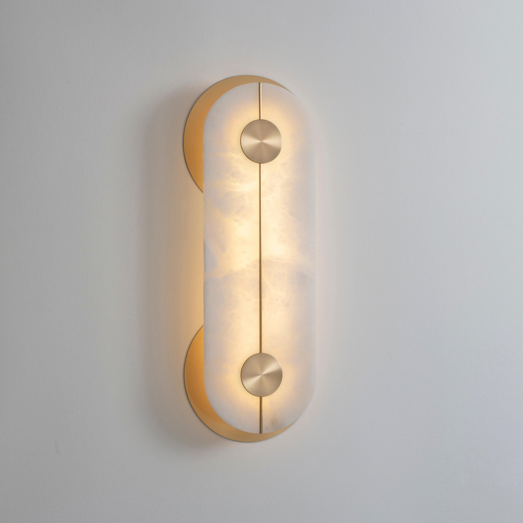 Brace Alabaster Wall Lamp - Zonesus