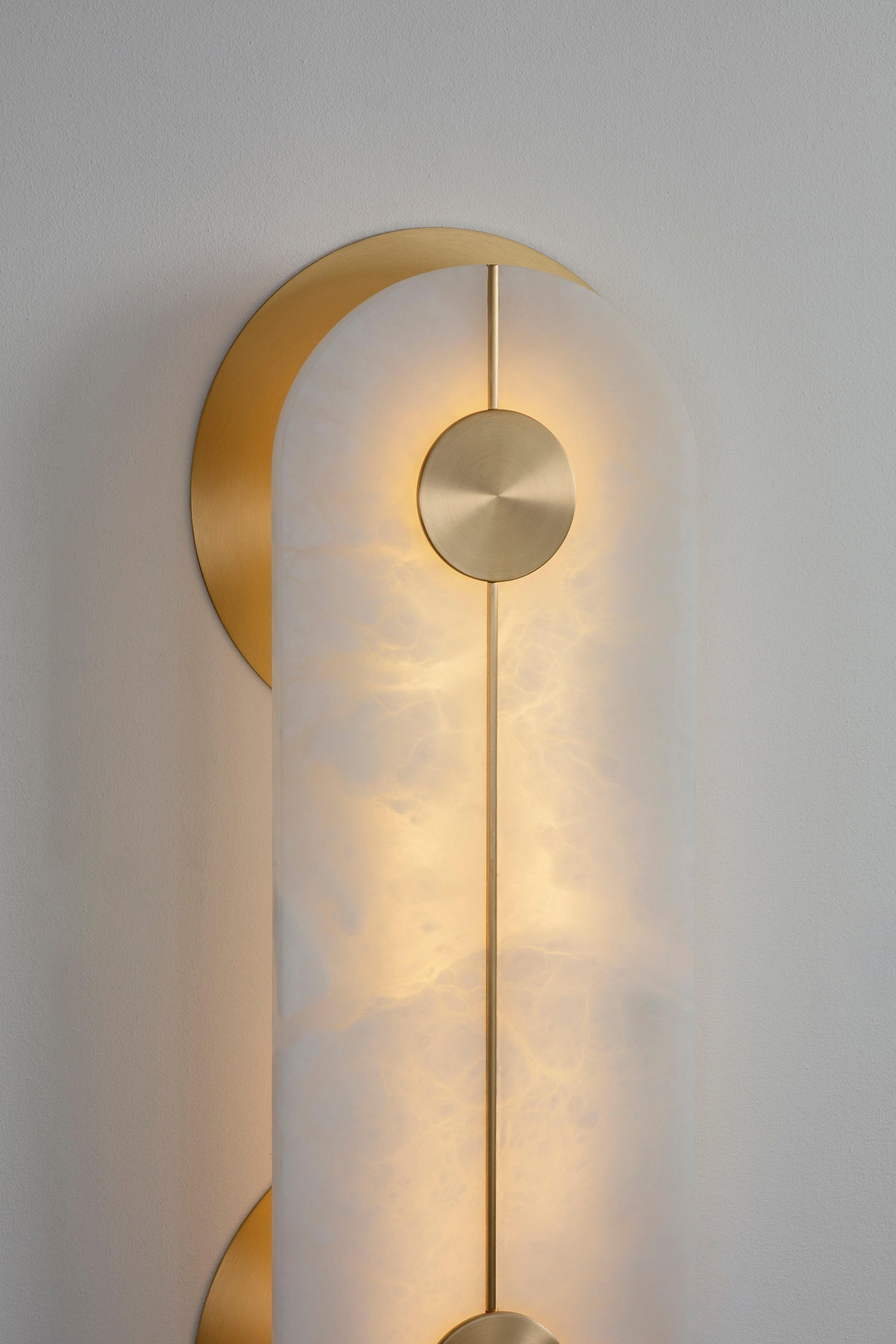 Brace Alabaster Wall Lamp - Zonesus