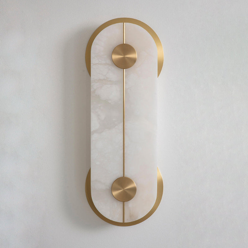 Brace Alabaster Wall Lamp - Zonesus