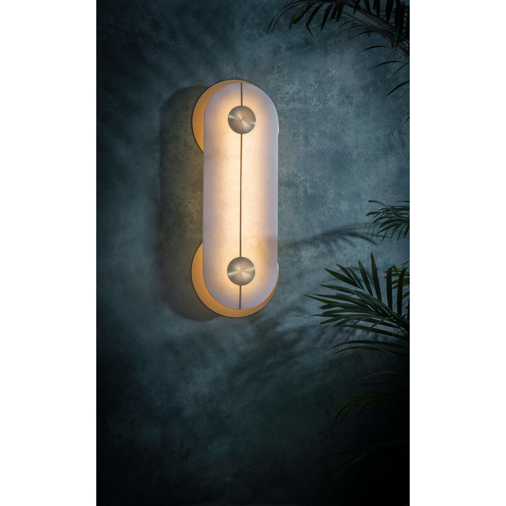 Brace Alabaster Wall Lamp - Zonesus