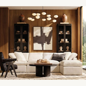 Brindille Linear Dining Room Chandelier 65" - Zonesus