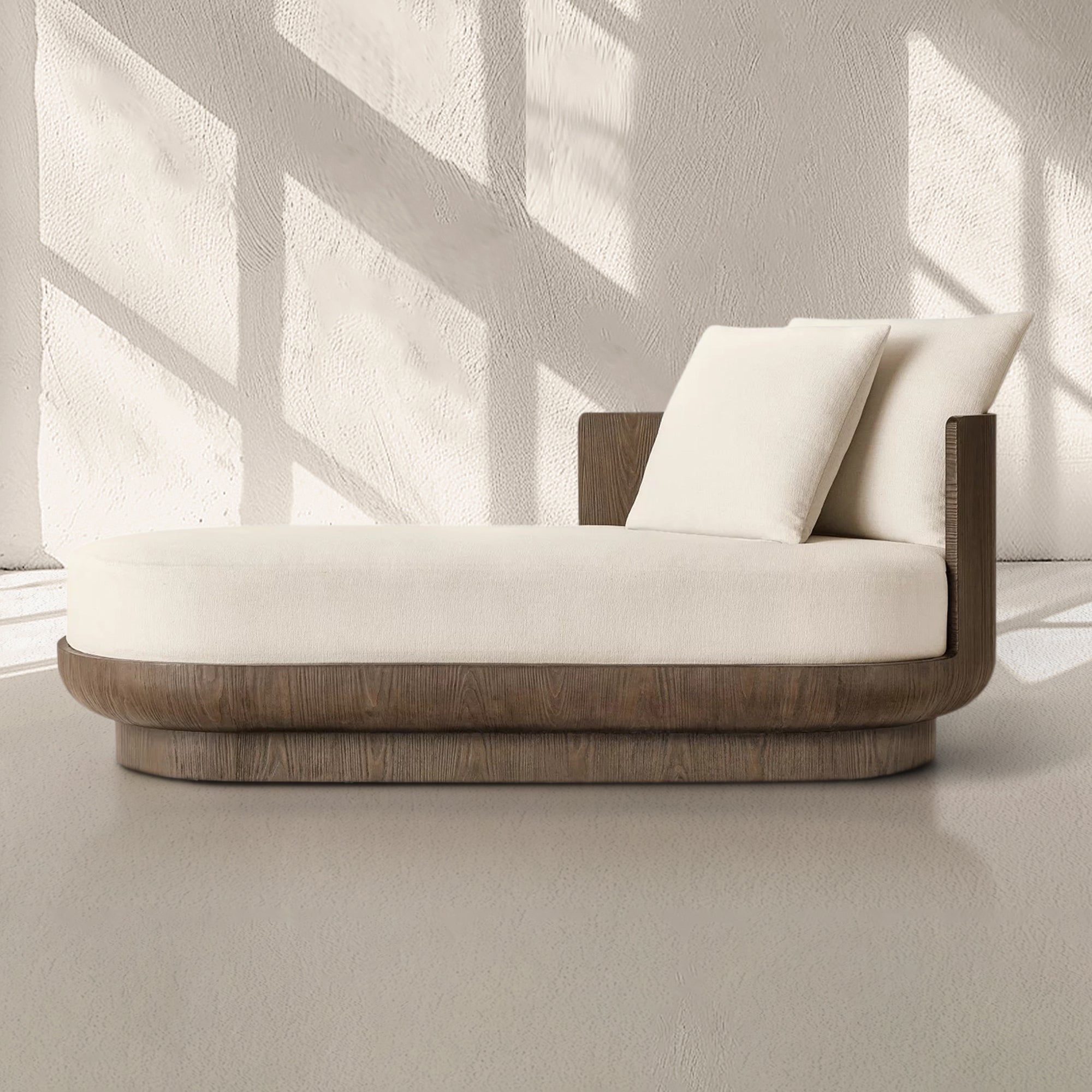 Cira Fabric Right-Arm Daybed - Zonesus