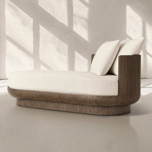 Cira Fabric Right-Arm Daybed - Zonesus