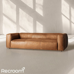 Mastone Leather Sofa - Zonesus
