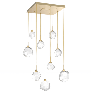 Art Twisted Square Chandelier - Zonesus