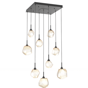 Art Twisted Square Chandelier - Zonesus