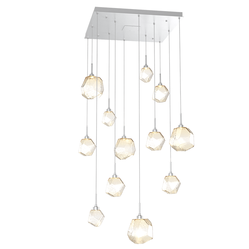 Art Twisted Square Chandelier - Zonesus