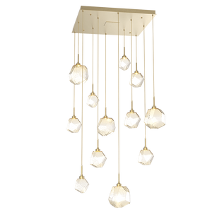 Art Twisted Square Chandelier - Zonesus