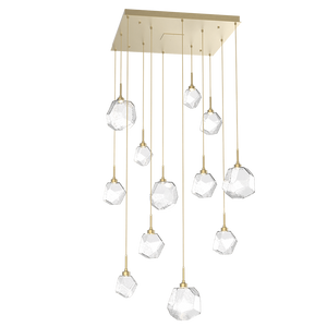 Art Twisted Square Chandelier - Zonesus