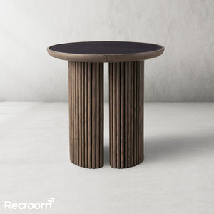 Aster Round End Table - Zonesus