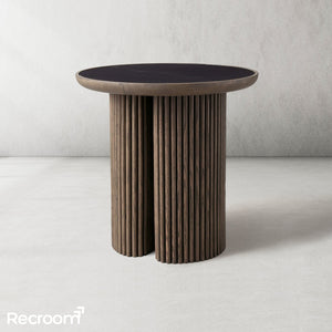 Aster Round End Table - Zonesus