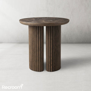 Aster Round End Table - Zonesus