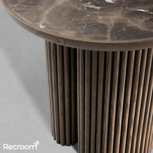 Aster Round End Table - Zonesus