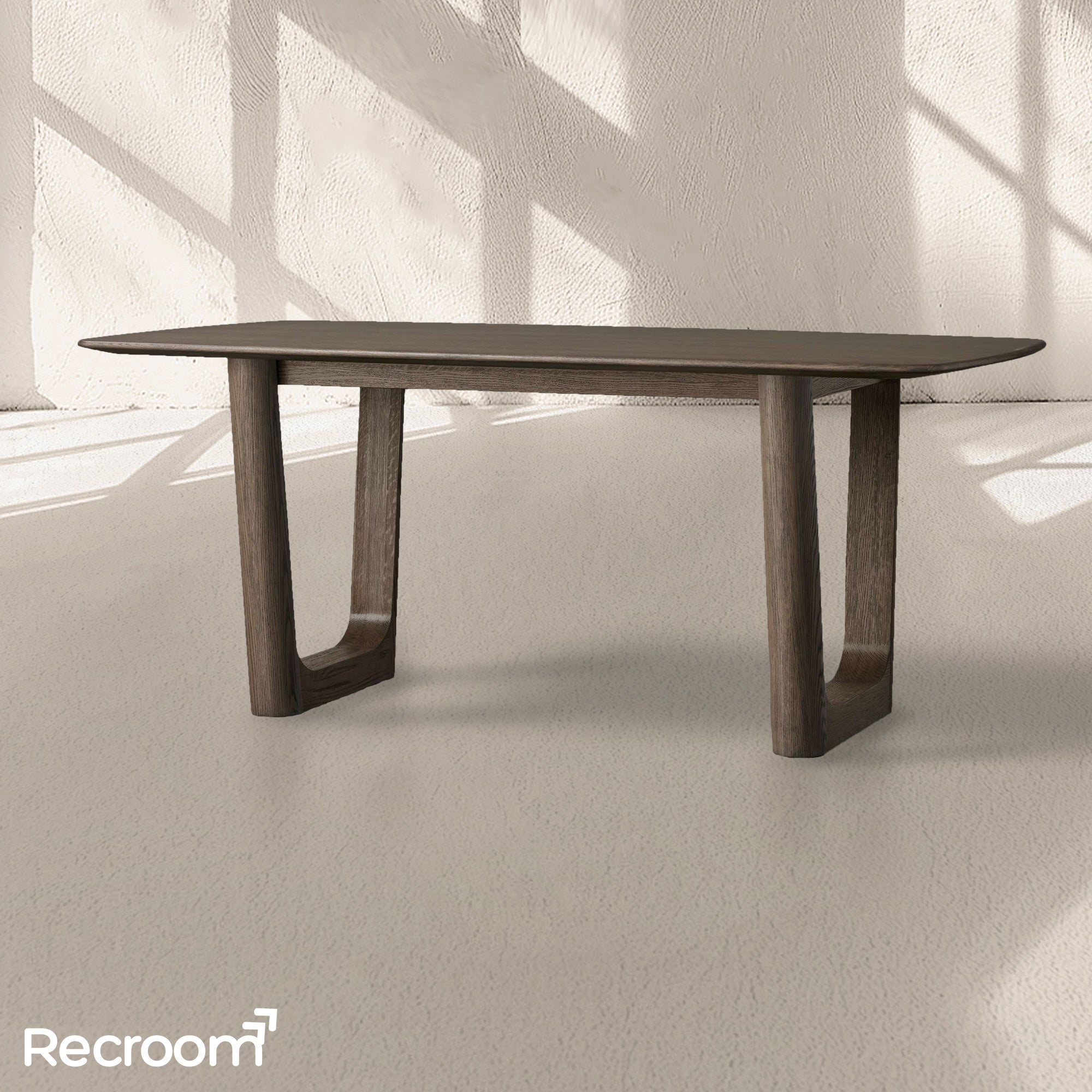 San Germani Wood Dining Table with Rennes Base - Zonesus