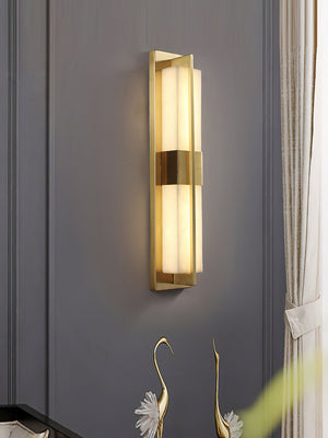 Cecily LED Alabaster Sconce - Zonesus