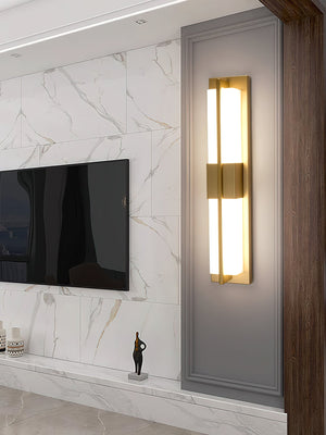 Cecily LED Alabaster Sconce - Zonesus