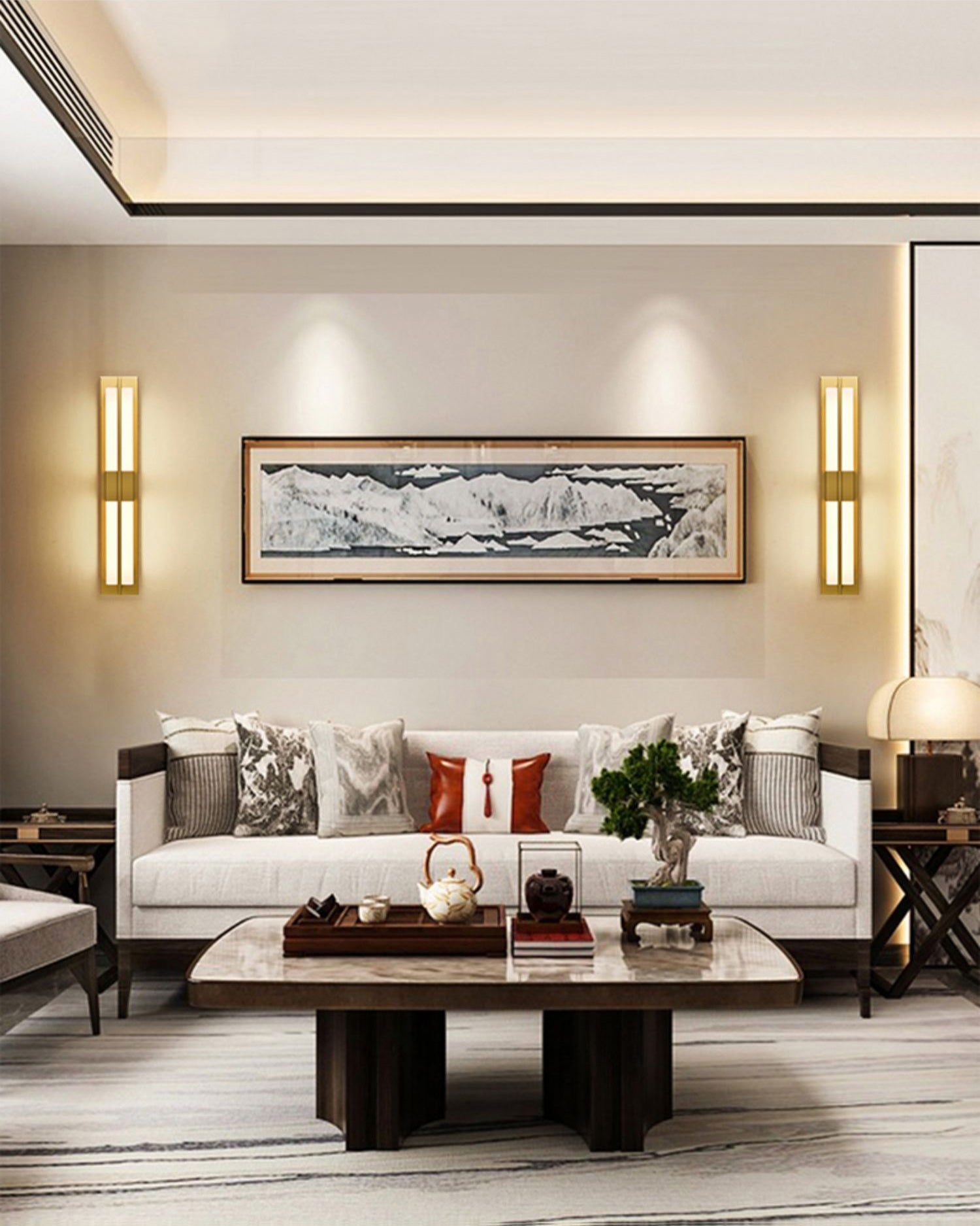 Cecily LED Alabaster Sconce - Zonesus