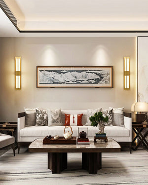 Cecily LED Alabaster Sconce - Zonesus