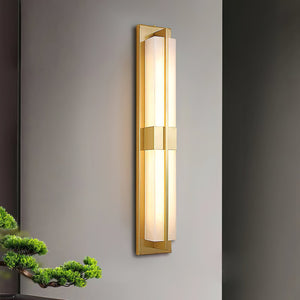 Cecily LED Alabaster Sconce - Zonesus