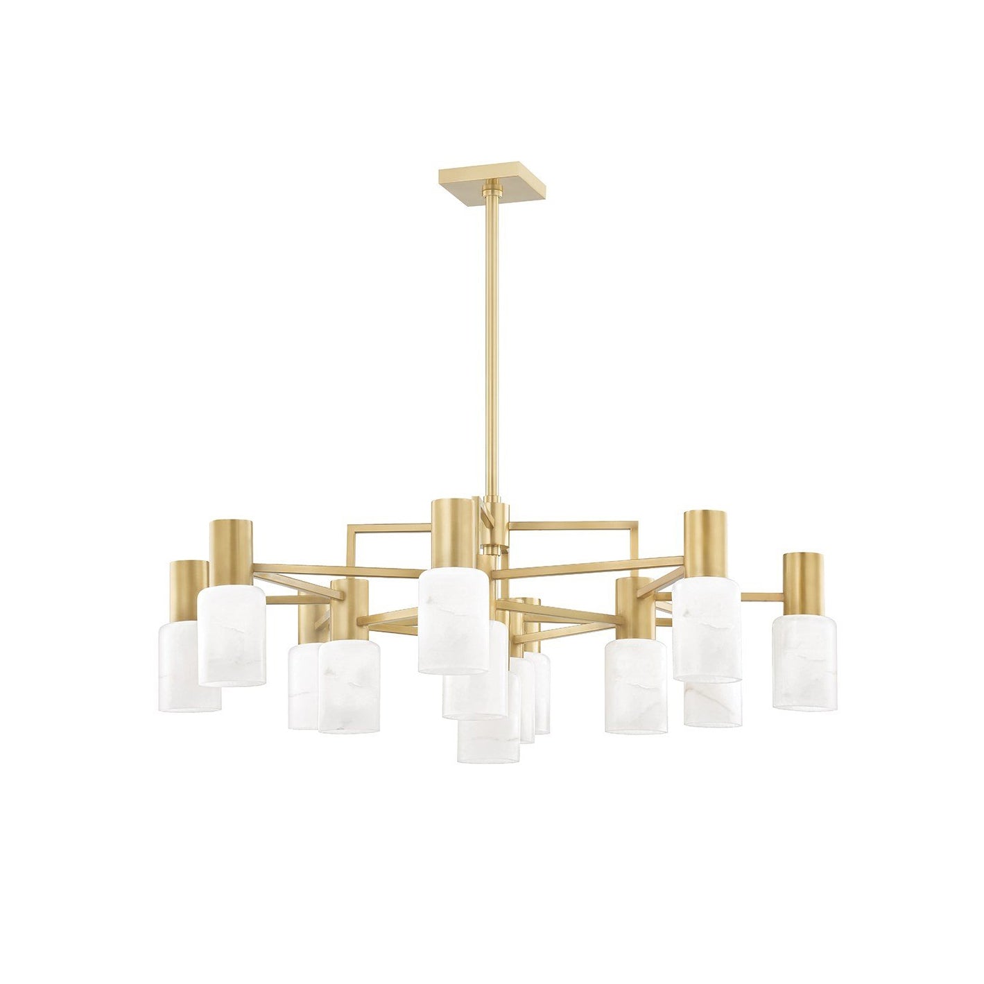 Centerport Alabaster Chandelier - Zonesus