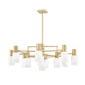 Centerport Alabaster Chandelier - Zonesus