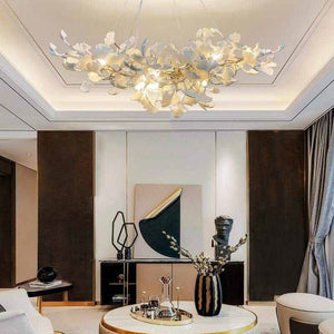 Ceramic Ginkgo Modern Chandelier - Zonesus