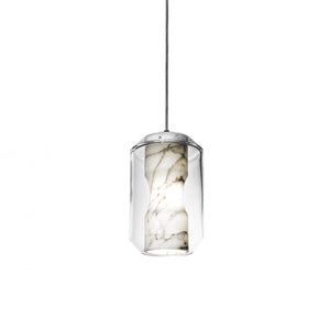Glass Alabaster Pendant Lamp - Zonesus