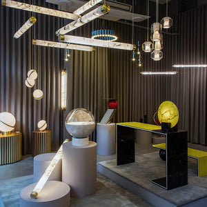 Glass Alabaster Pendant Lamp - Zonesus