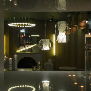 Glass Alabaster Pendant Lamp - Zonesus