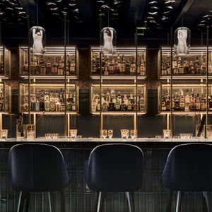 Glass Alabaster Pendant Lamp - Zonesus