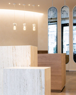 Glass Alabaster Pendant Lamp - Zonesus